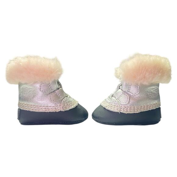 Sorel Caribootie Infant Baby Booties Size 1 - Picture 2 of 7